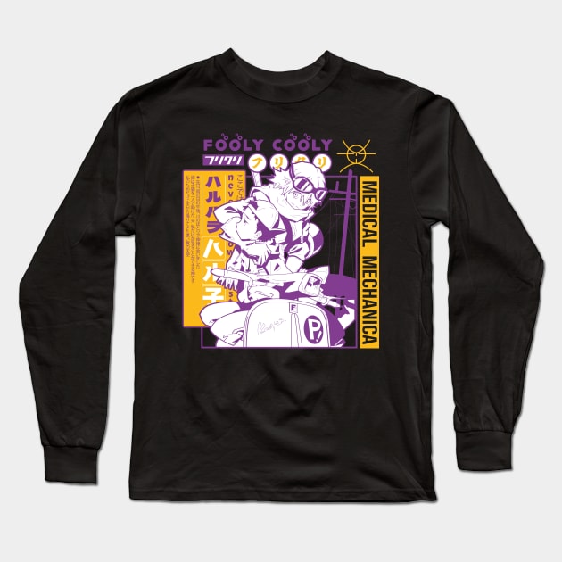 FLCL Haruhara Long Sleeve T-Shirt by paisdelasmaquinas